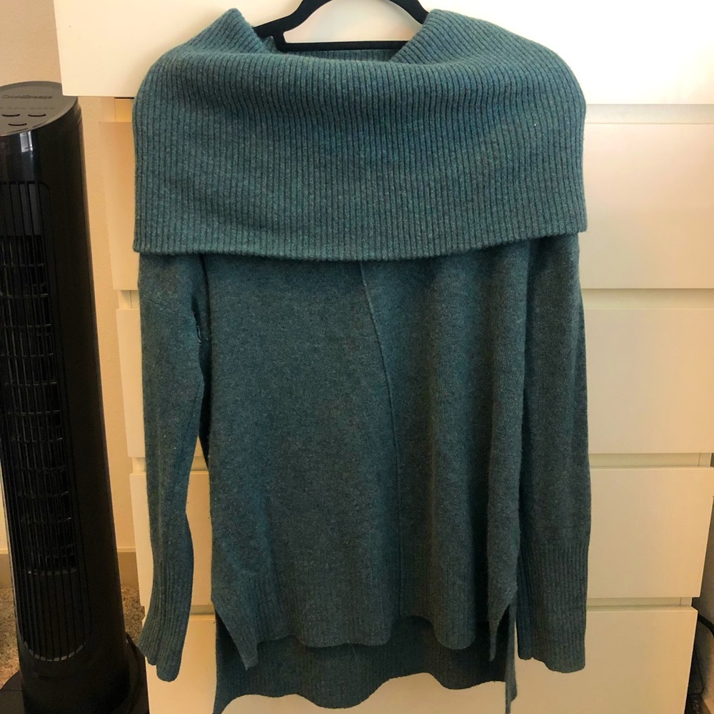 Blue/Green Cashmere Sweater